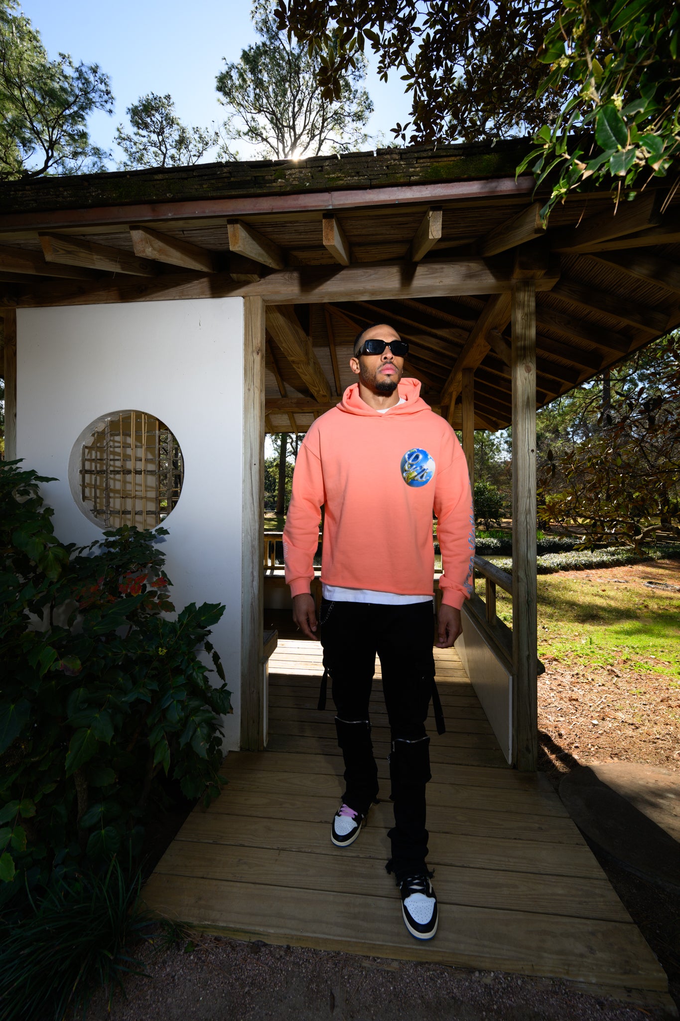 G’s Hoodie 
Platinum Collection - “Earth” (Sunset Coral)